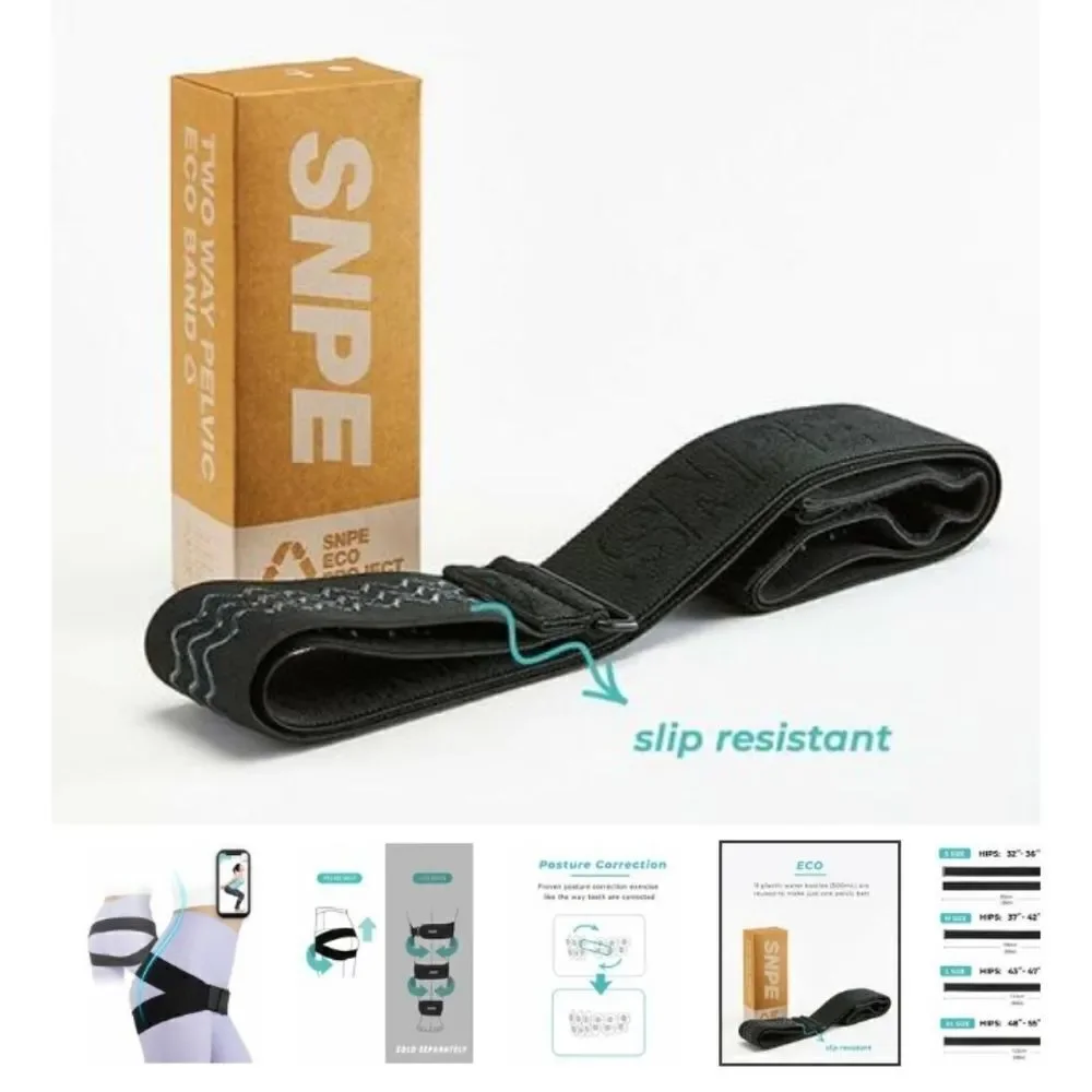 SNPE Two Way Pelvic Belts. Posture Corrector for Women and Men.